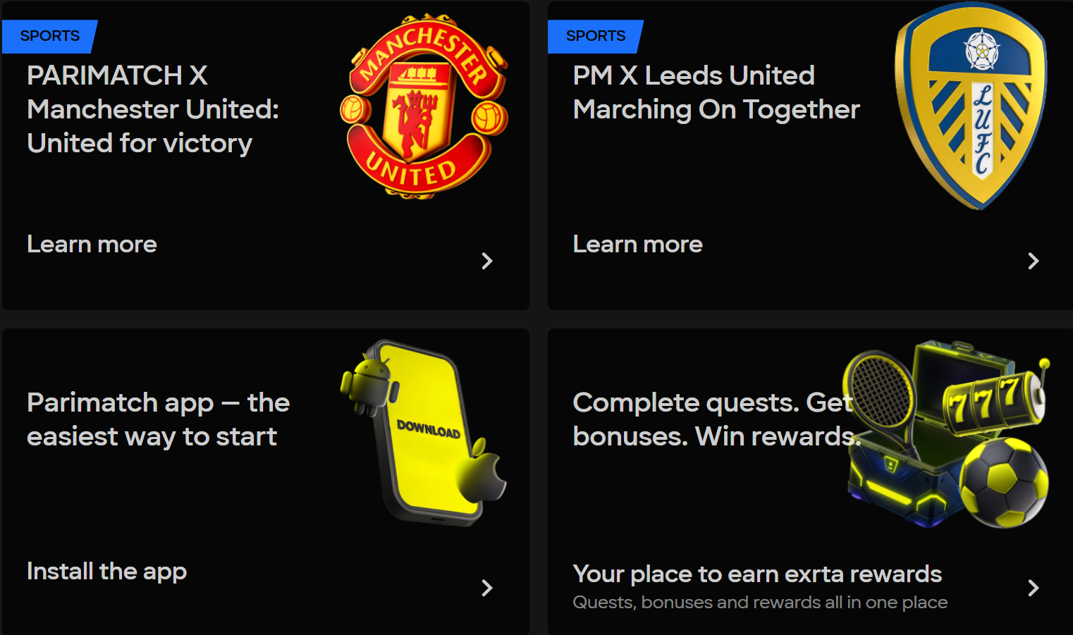 Parimatch əlavə bonuslar Azərbaycan